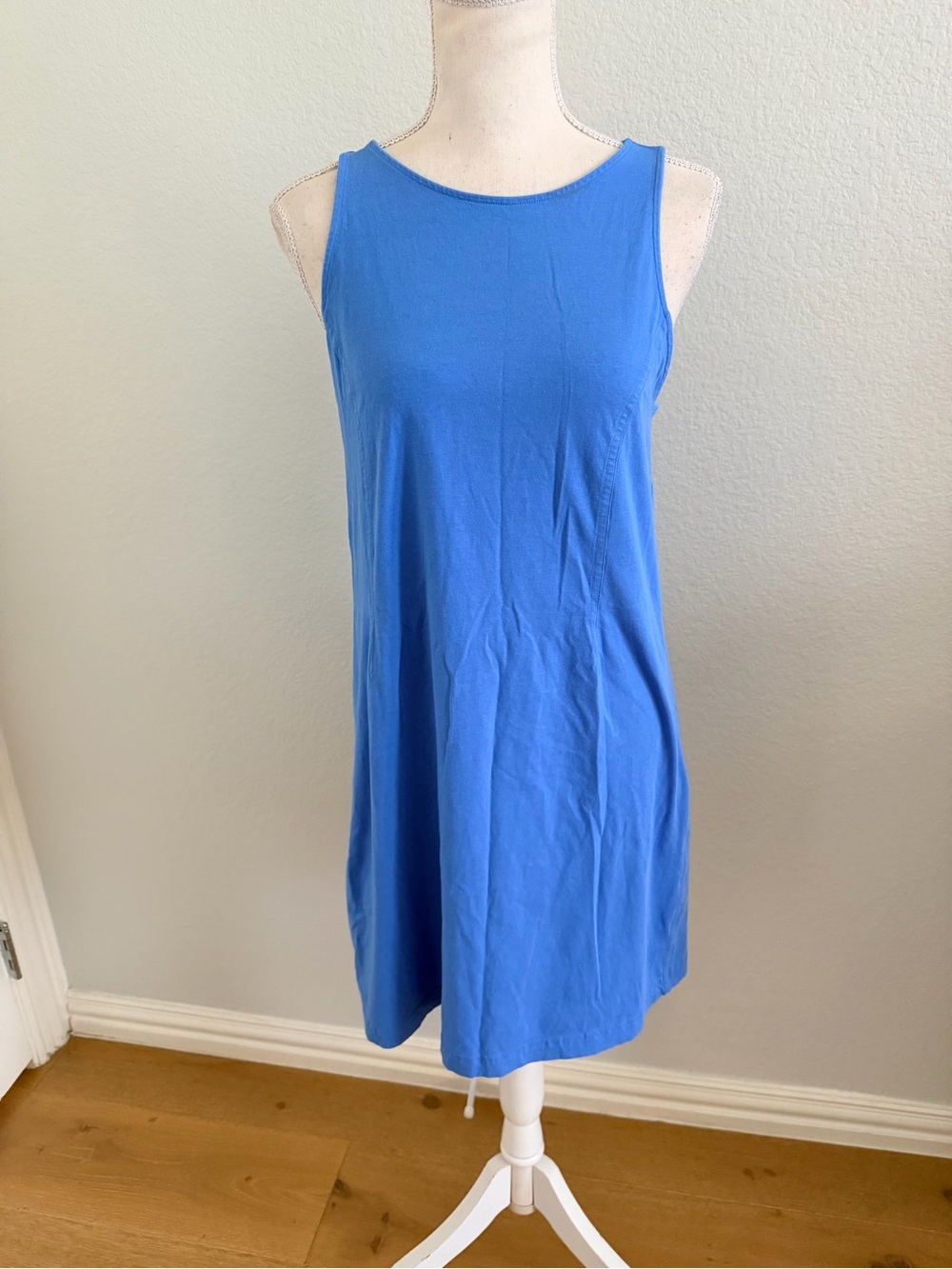 lululemon athletica Blue Sleeveless A-Line Dress